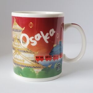 Starbucks Osaka Mug Coffee Cup 2014 Artsy Design Series Japan City made in Japan